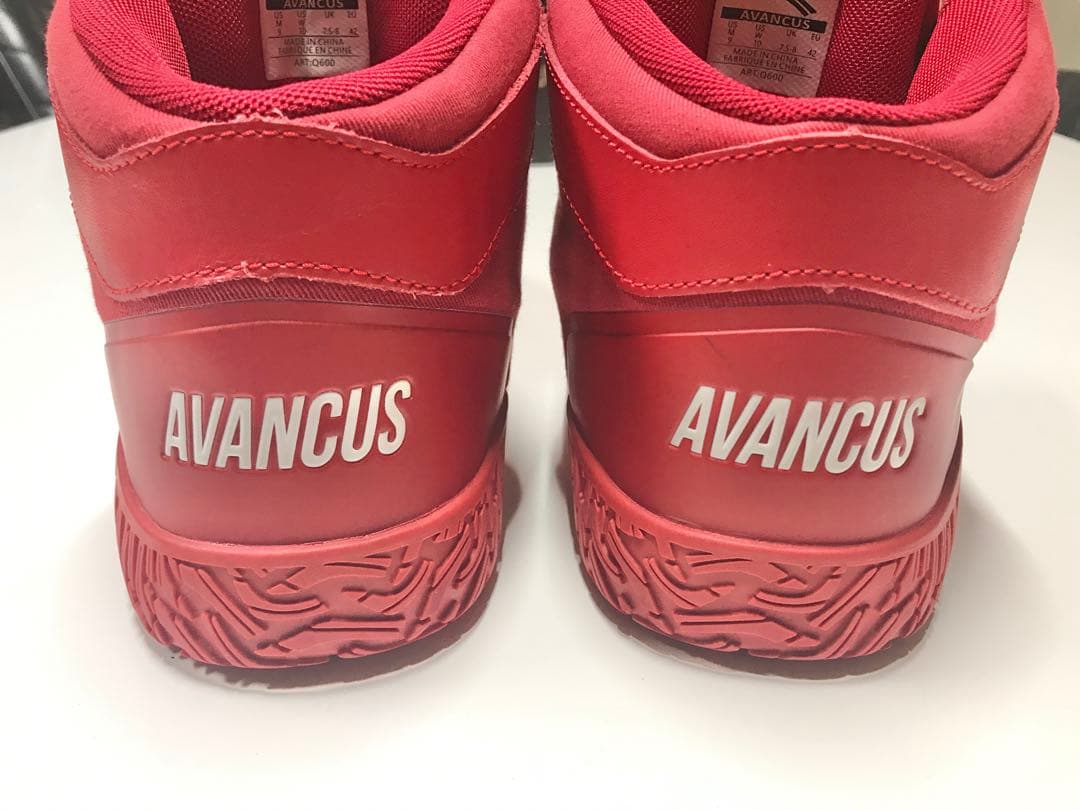 AVANCUS アヴァンサス V3.0 ハイトップ レッド 42 27cm
