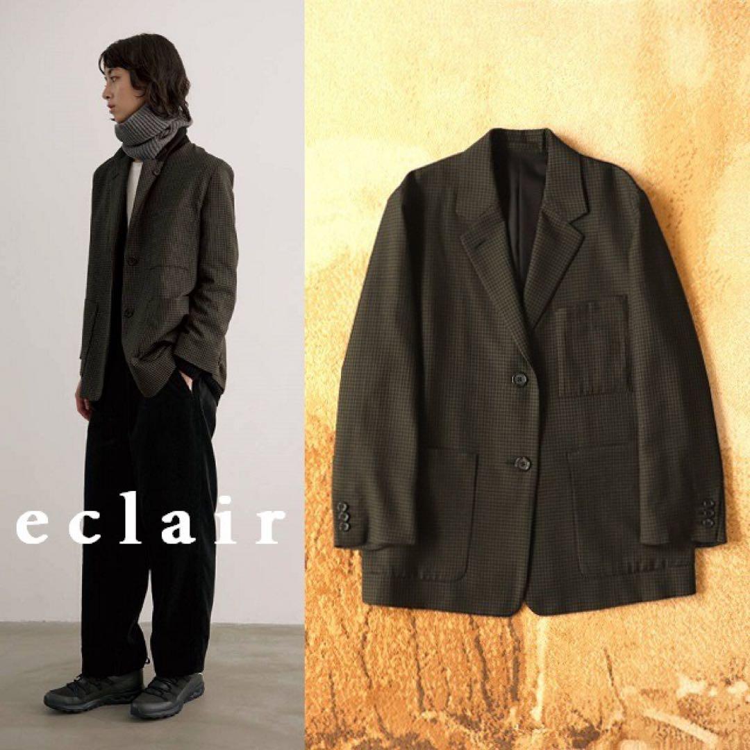 2023 新型 マーガレットハウエル ギンガムウールツイル ジャケット 9.7万