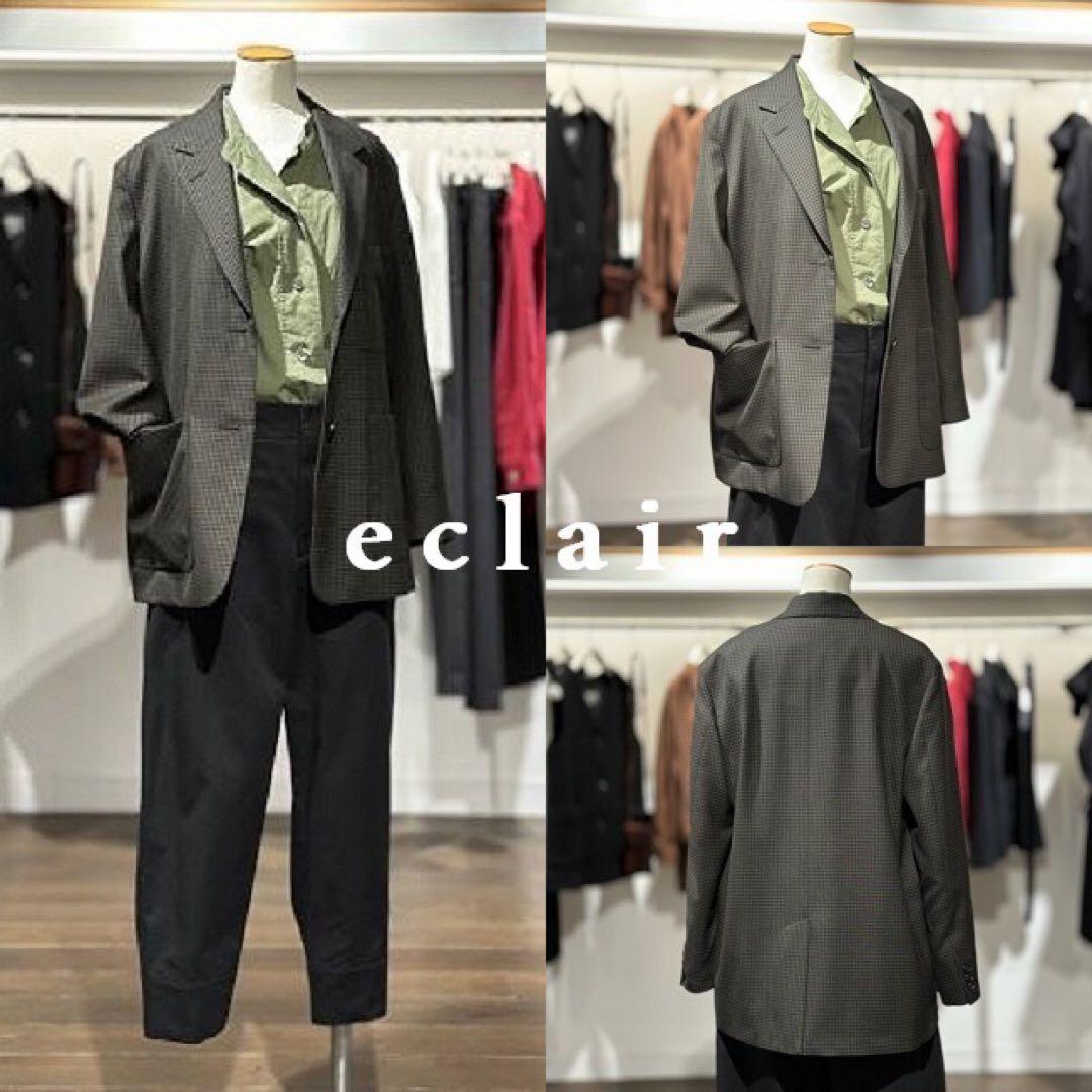 2023 新型 マーガレットハウエル ギンガムウールツイル ジャケット 9.7万