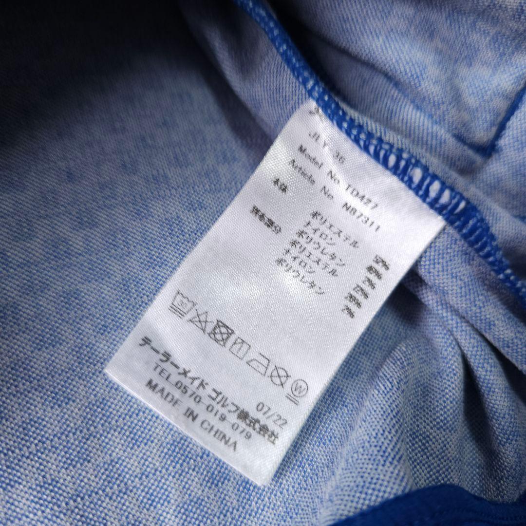 テーラーメイド 総柄ロゴマーク 長袖ゴルフプルオーバーパーカー M ワッペン