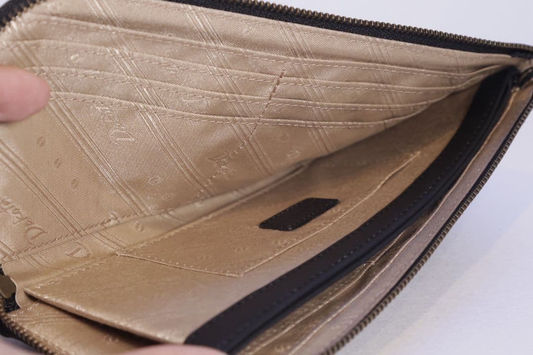 新品Dakota 黒 レザー 長財布 定価13750円