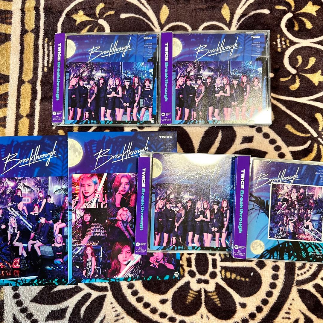 TWICE グッズ　アルバム　日本アルバム　全形態あり