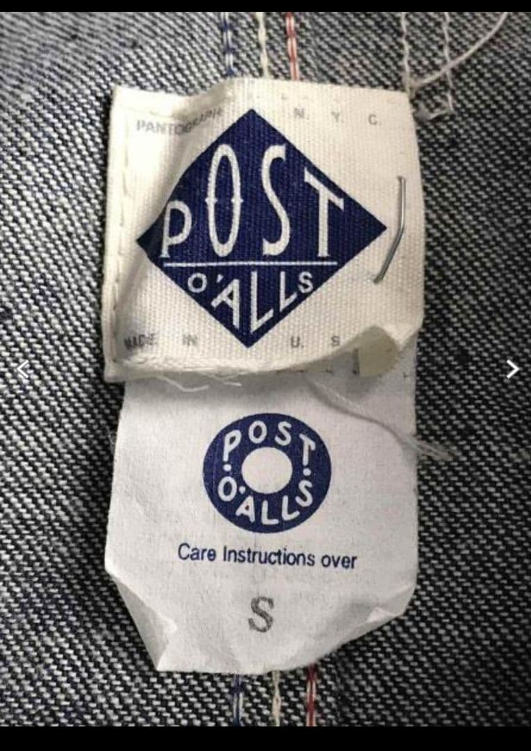 ポストオーバーオールズ カバーオール サイズS