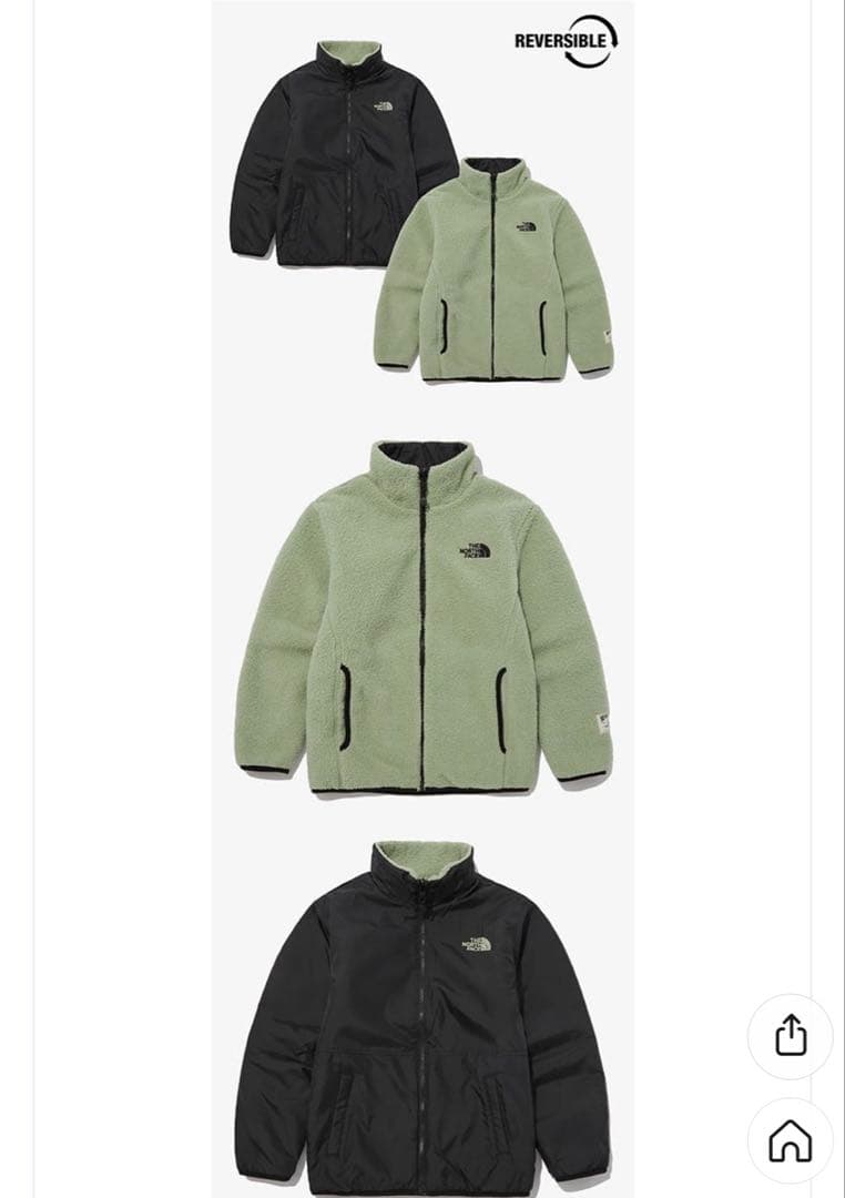 THE NORTH FACE FLEECE JACKET フリースジャケット