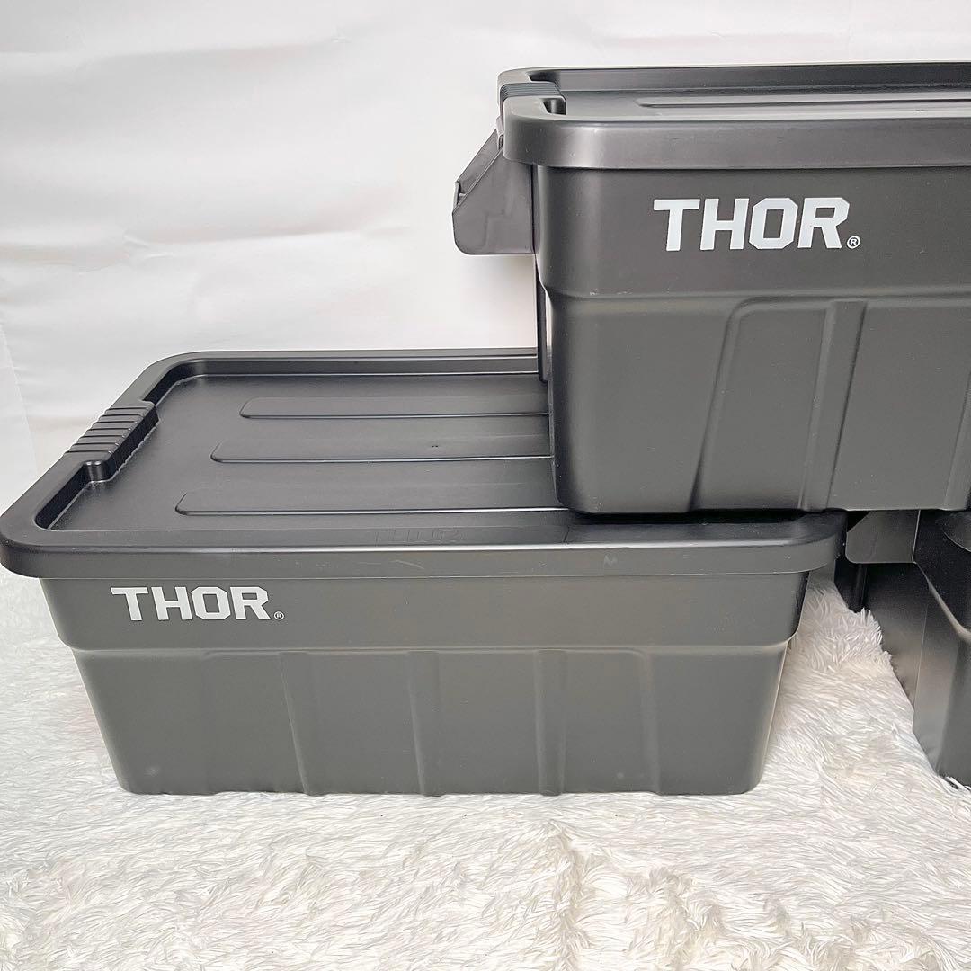 【美品】THOR LARGE TOTE WITH LID 53L 3個セット