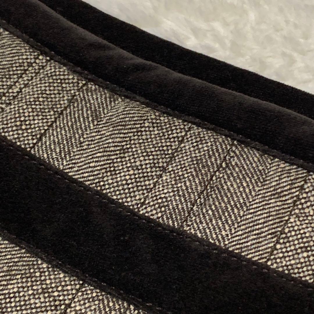 ★マックスマーラ　23区　セットアップ　異素材　ツウィードプリーツ❤︎シルク混　M