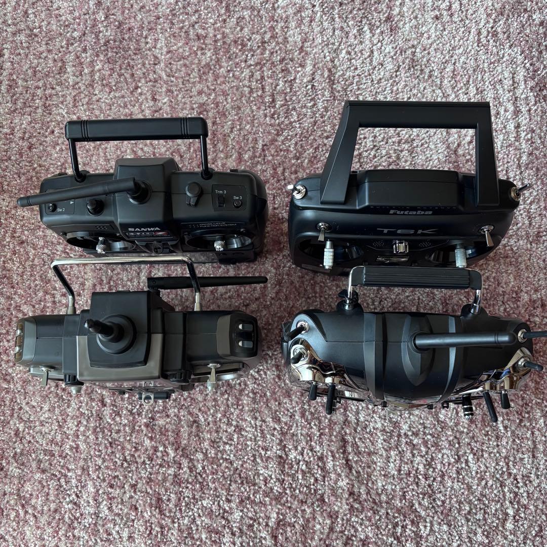 【まとめ売り】プロポ4台セット ジャンク JR/FUTABA/SANWA