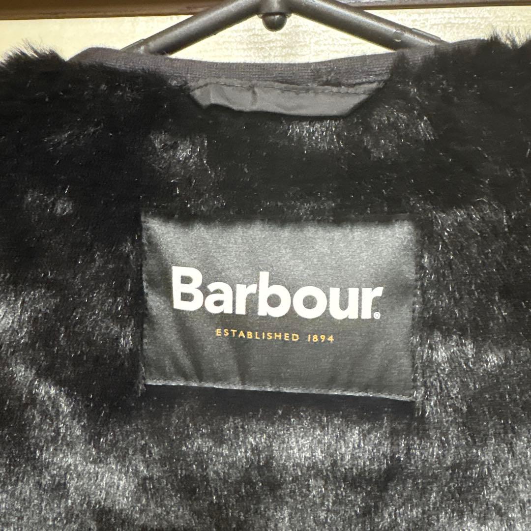 極美品　Barbour リバーシブルベスト