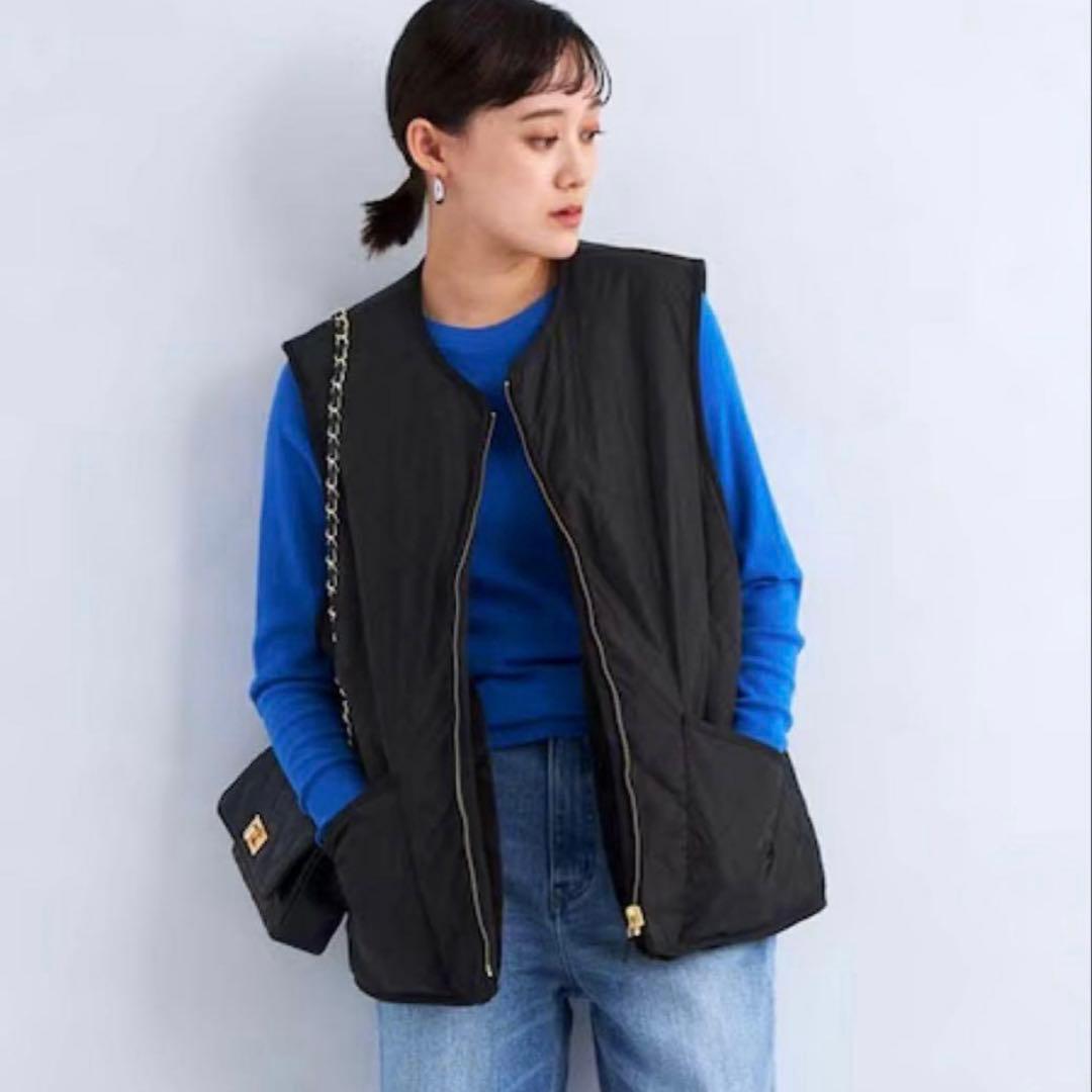 極美品　Barbour リバーシブルベスト