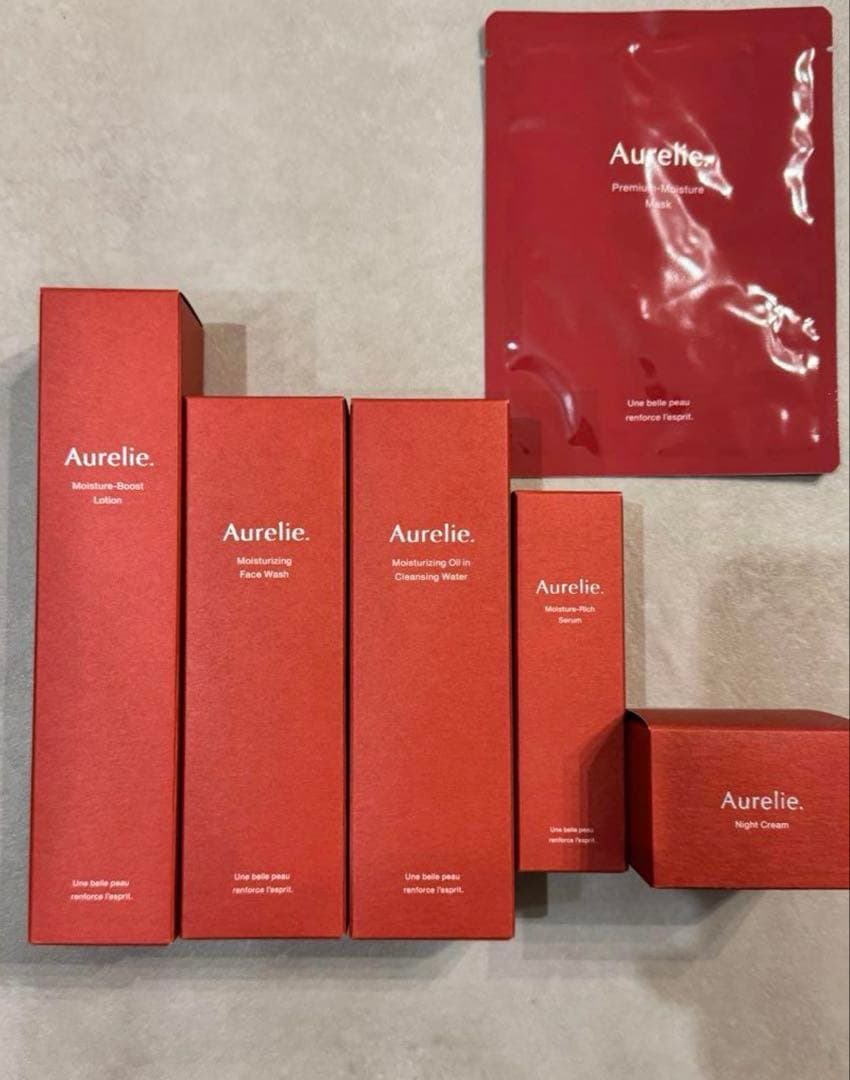 GW限定価格MEGUMI♡Aurelie６点♡プレミアム集中ケアセット♡オレリー