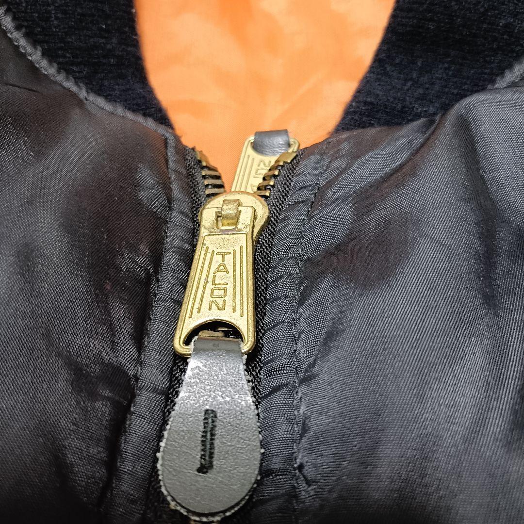 Vintage MA-1 TALON MIL-J-82790　リバーシブル　M