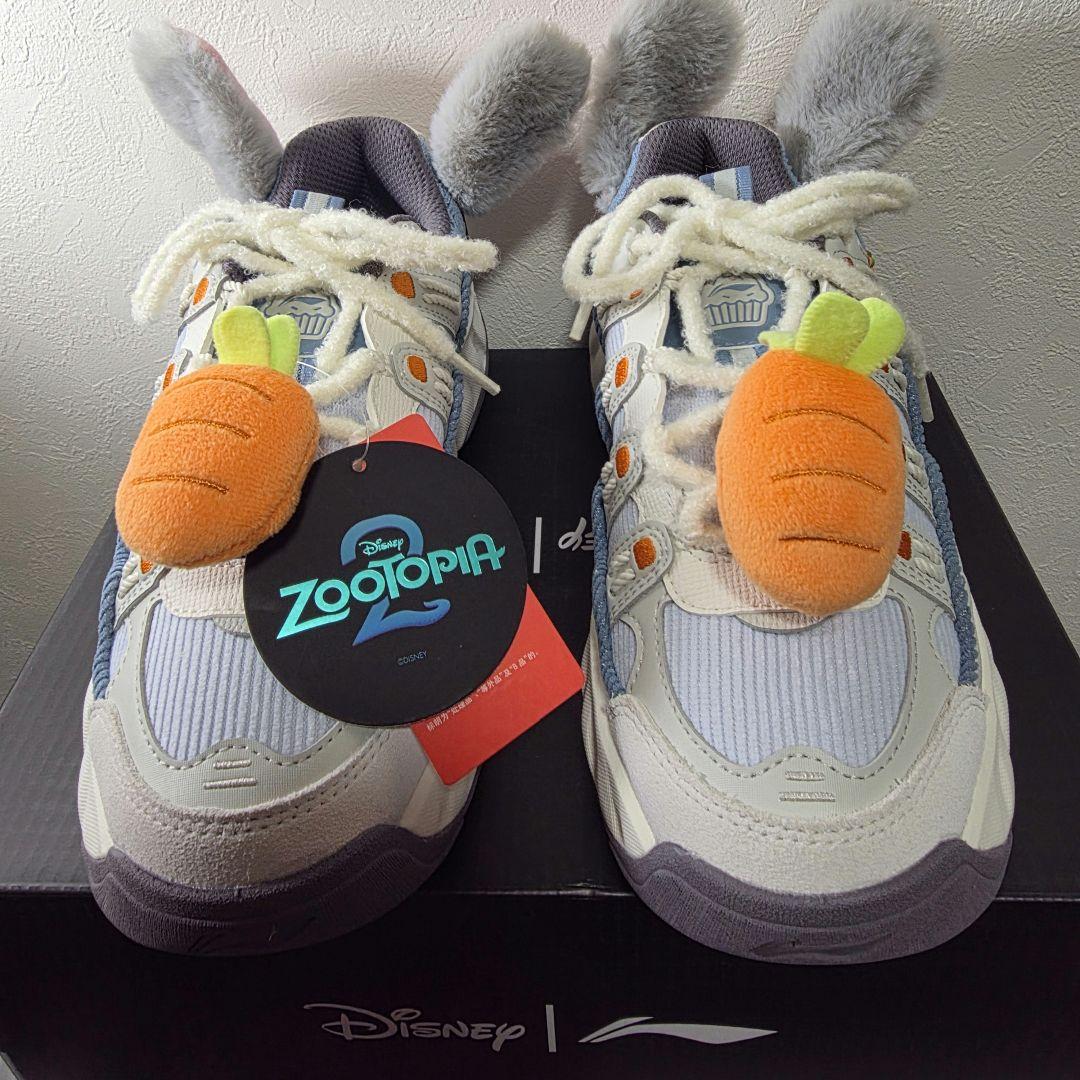​日本未発売】激レア ディズニー公式 ズートピア ジュディ スニーカー 24cm