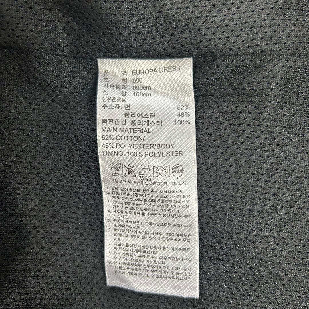 adidas アディダス　レディースジップアップワンピース　ブラック