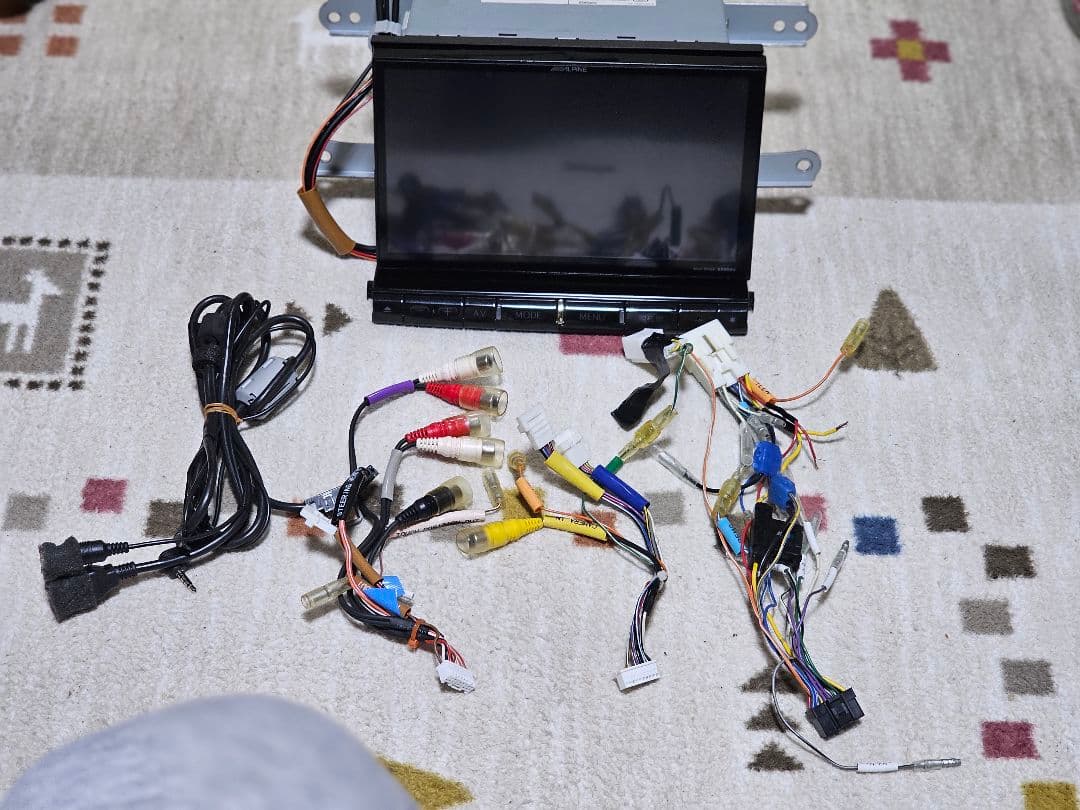 アルパイン EX009V-ES 50エスティマ用 大画面9インチナビBT