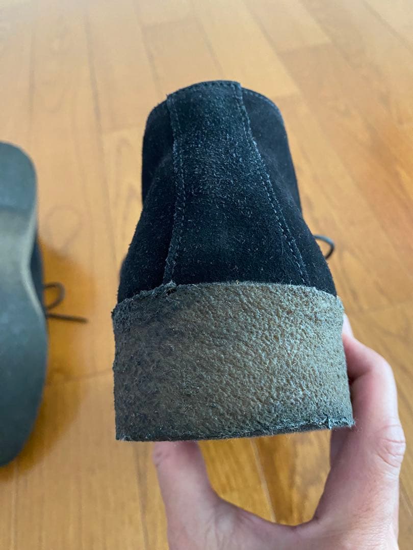 SANDERS uk9 マッドガード チャッカブーツ