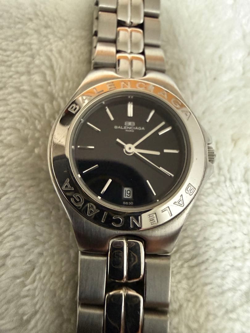 超美品★バレンシアガ　レディス時計　不動品