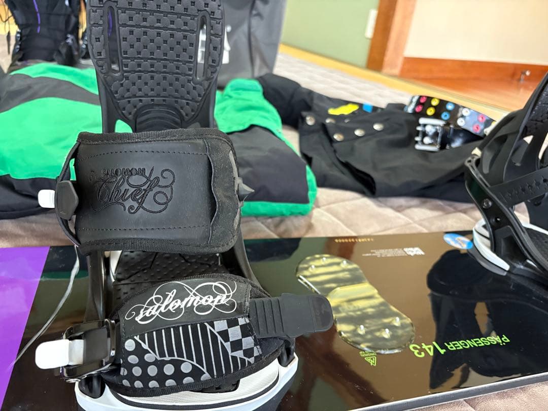 Northarts 143 スノーボード SALOMON 26cm セット