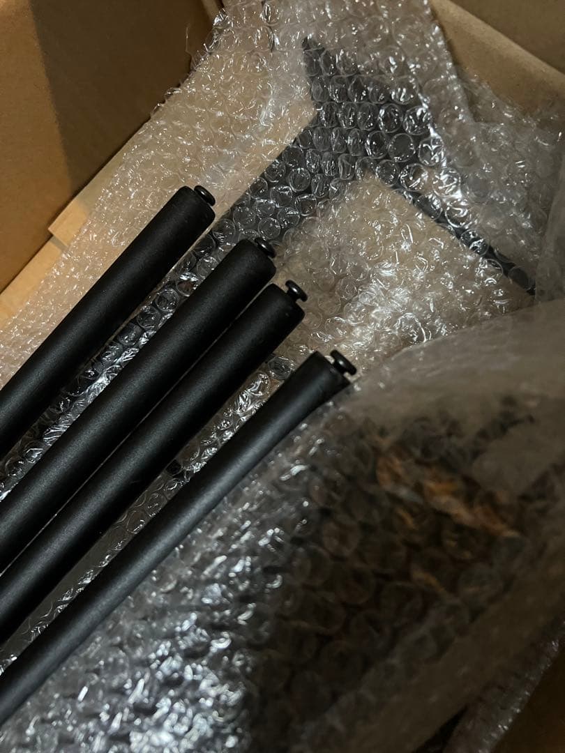 Bauhutte エクステンションデスク 120cm ブラック 黒