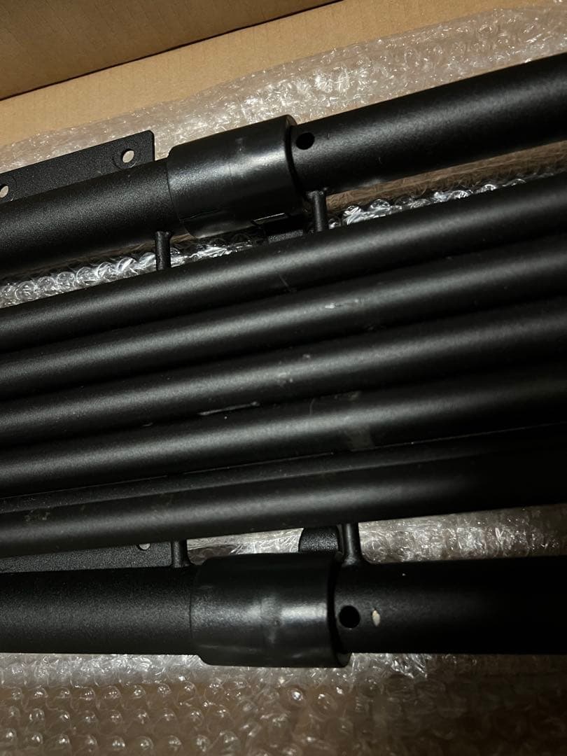 Bauhutte エクステンションデスク 120cm ブラック 黒