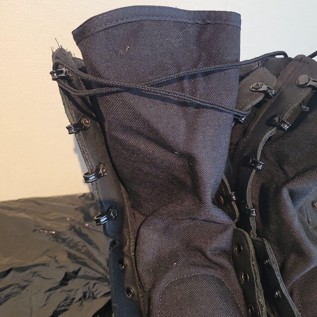 Belleville ミリタリーブーツ 黒 コーデュラファブリック