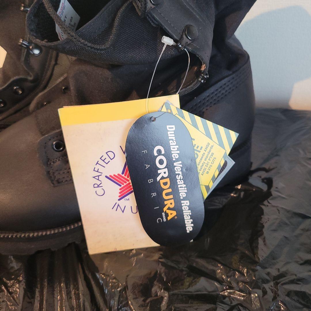 Belleville ミリタリーブーツ 黒 コーデュラファブリック