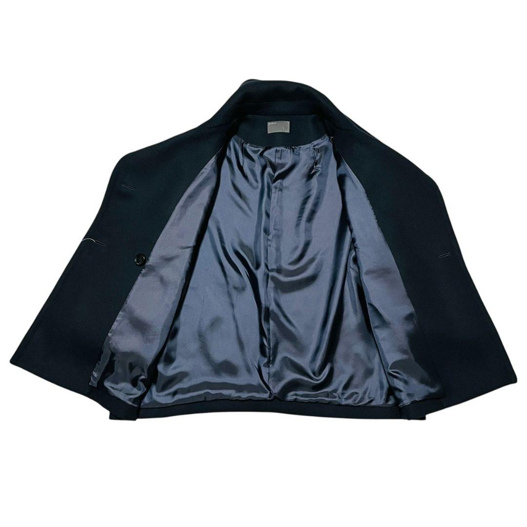 25AW✨　新品タグ付き　NOBLE スタンドカラーオーバーコート ネイビー