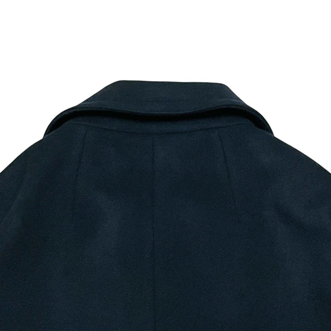 25AW✨　新品タグ付き　NOBLE スタンドカラーオーバーコート ネイビー