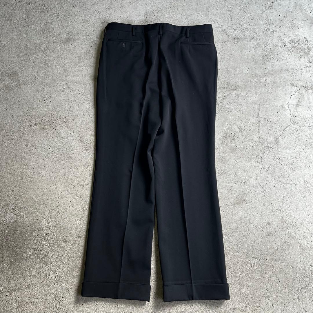 80's~90's ダブルブレスト YZIP ブラック スーツ 成人式 古着