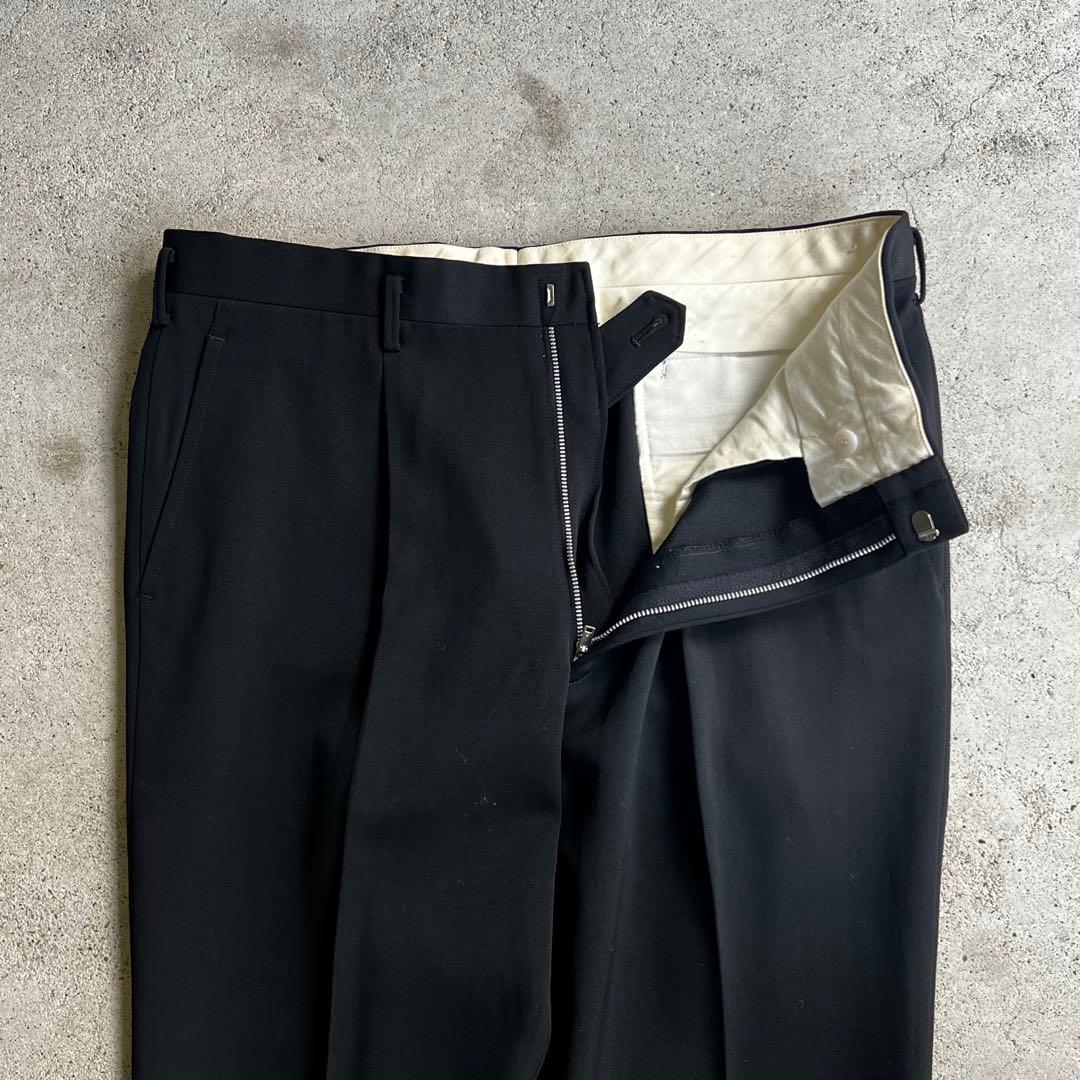 80's~90's ダブルブレスト YZIP ブラック スーツ 成人式 古着