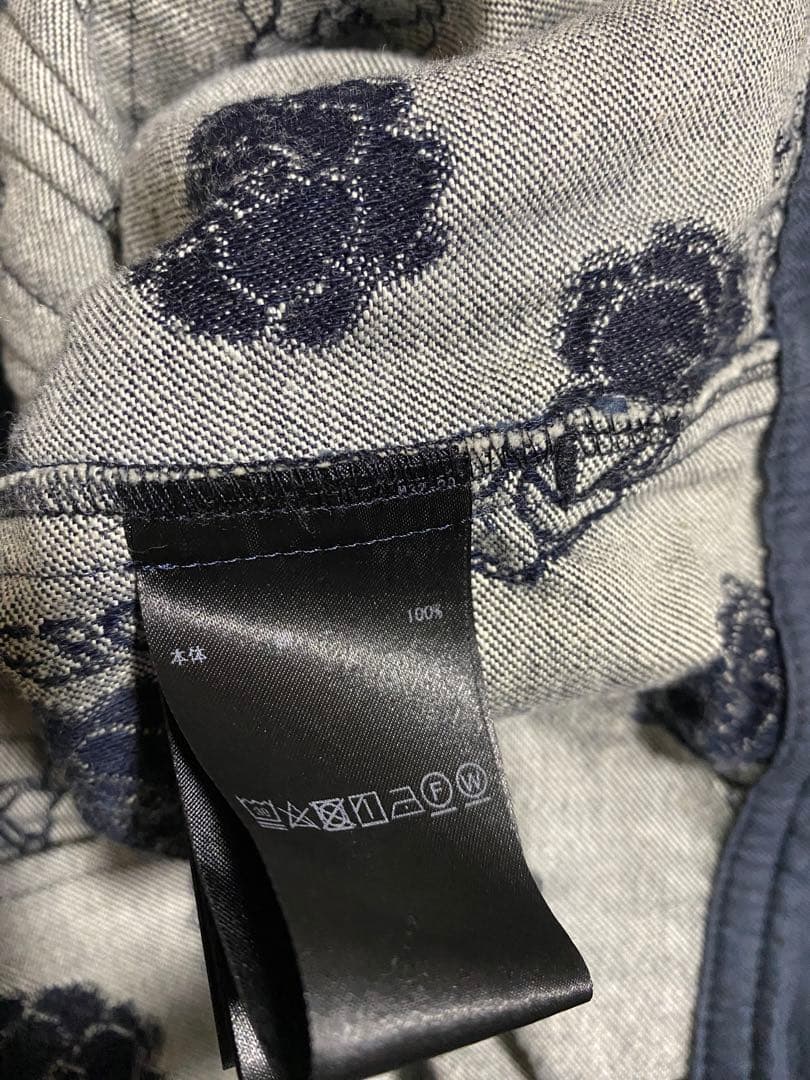 インゲボルグ　デニムノーカラージャケット 未使用