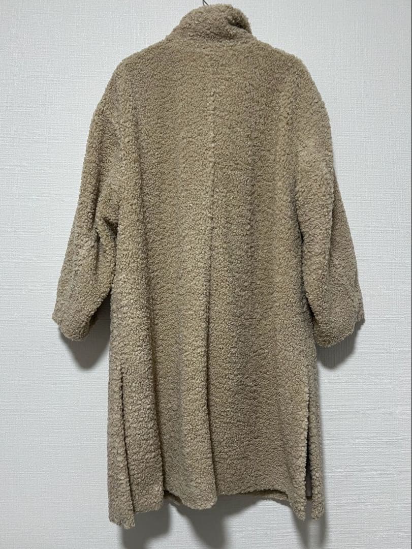 スタンドカラーボアコート アダムエロペ コート アウター