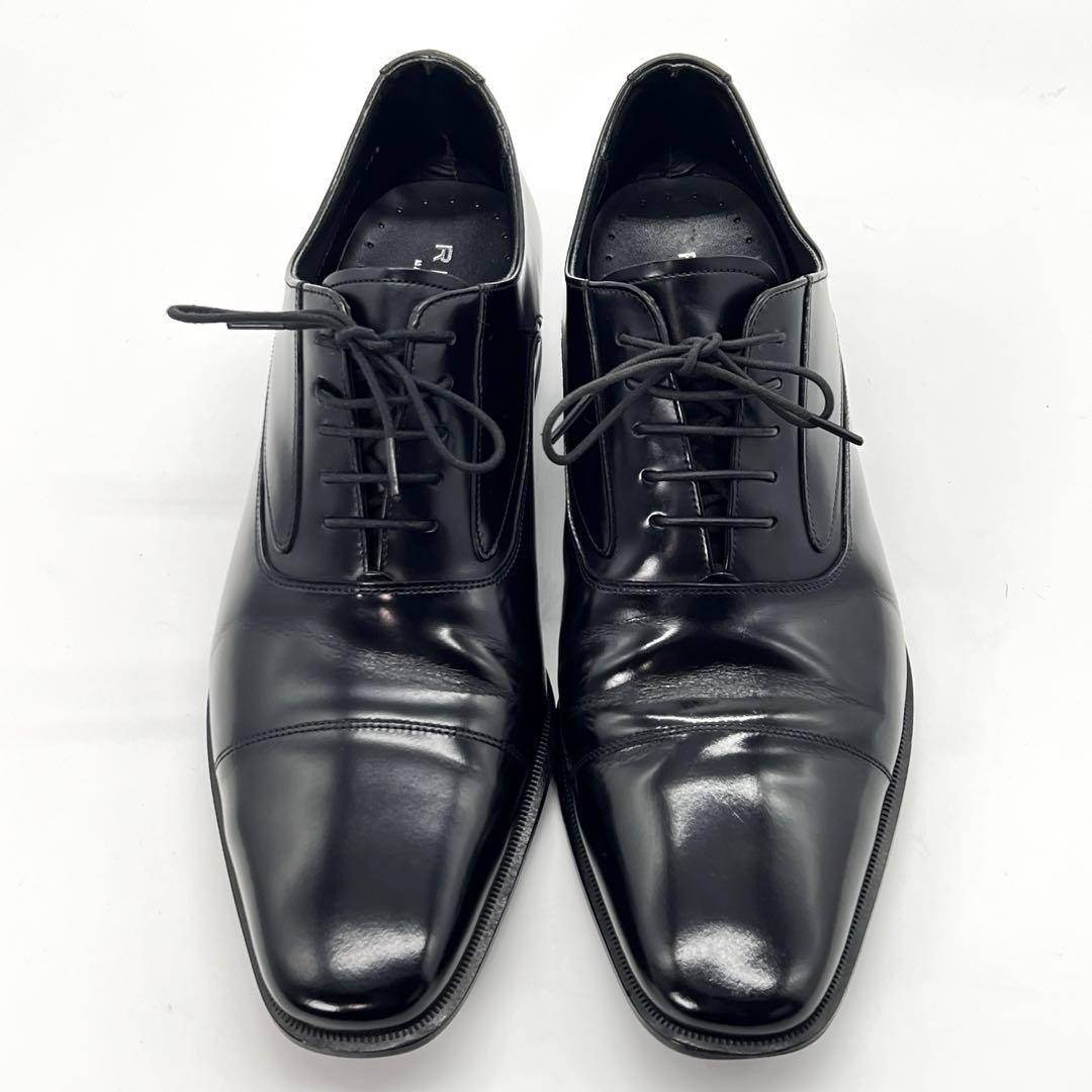 【美品】リーガル　REGAL ビジネスシューズ　ストレートチップ　黒　26.5