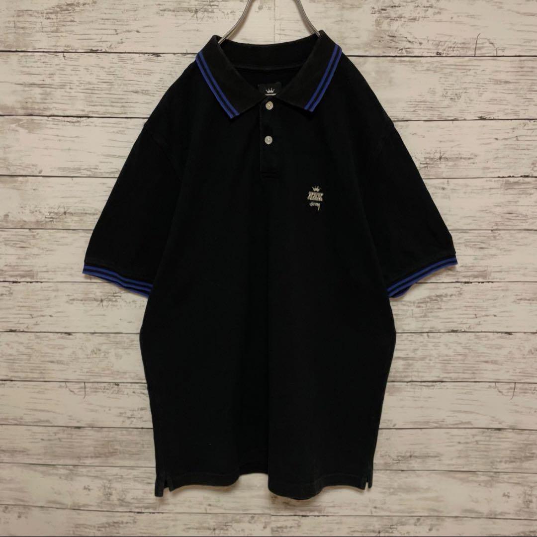 old stussy 半袖ポロシャツ