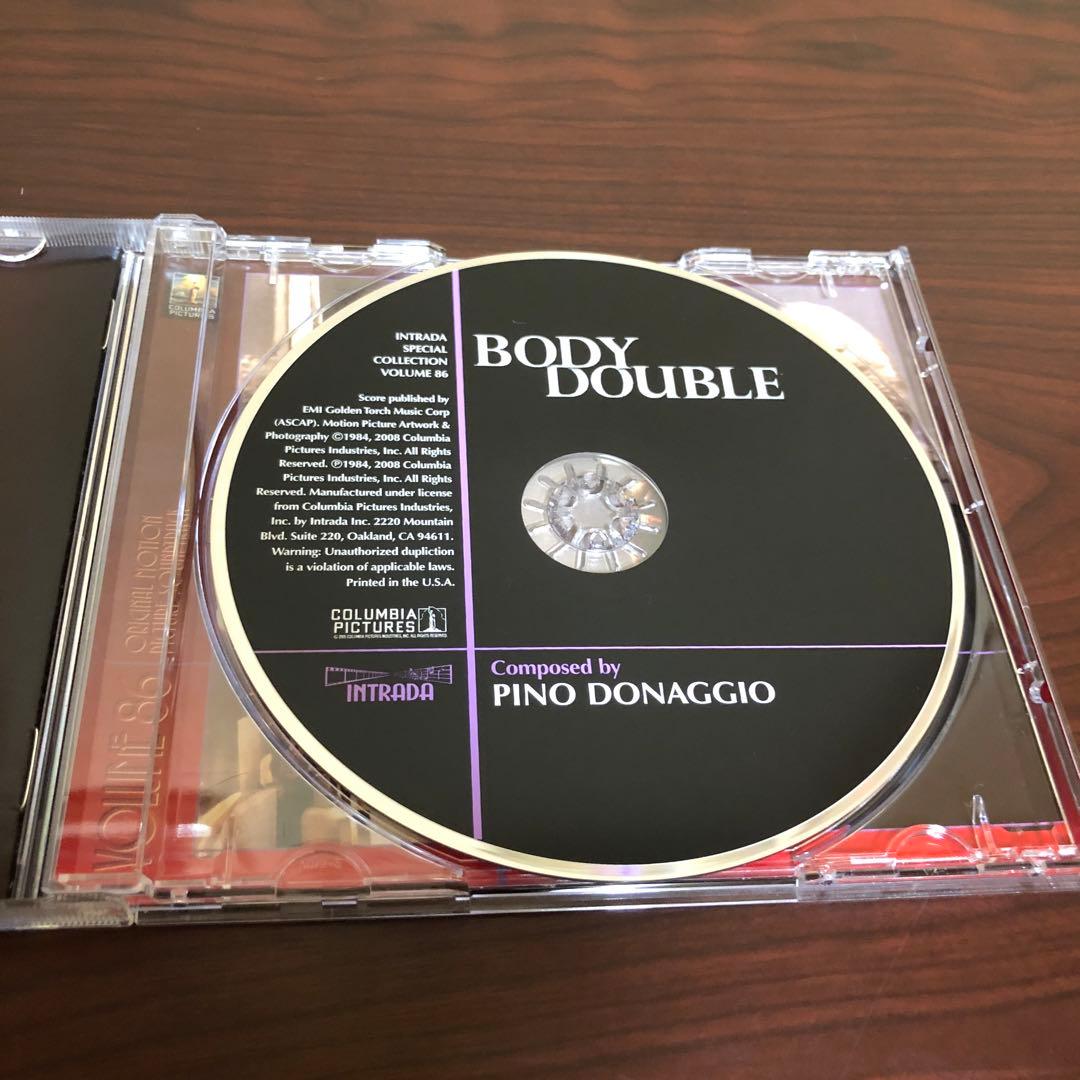 CD☆輸入盤　サントラ／ボディ・ダブル／ピノ・ドナッジオ／OST