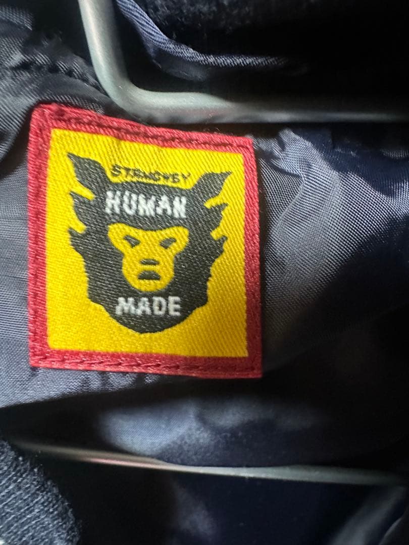 HUMAN MADE ネイビー スタジャン