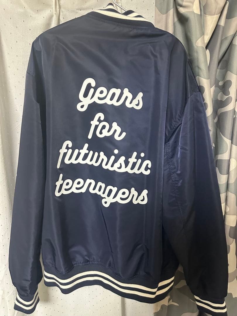 HUMAN MADE ネイビー スタジャン