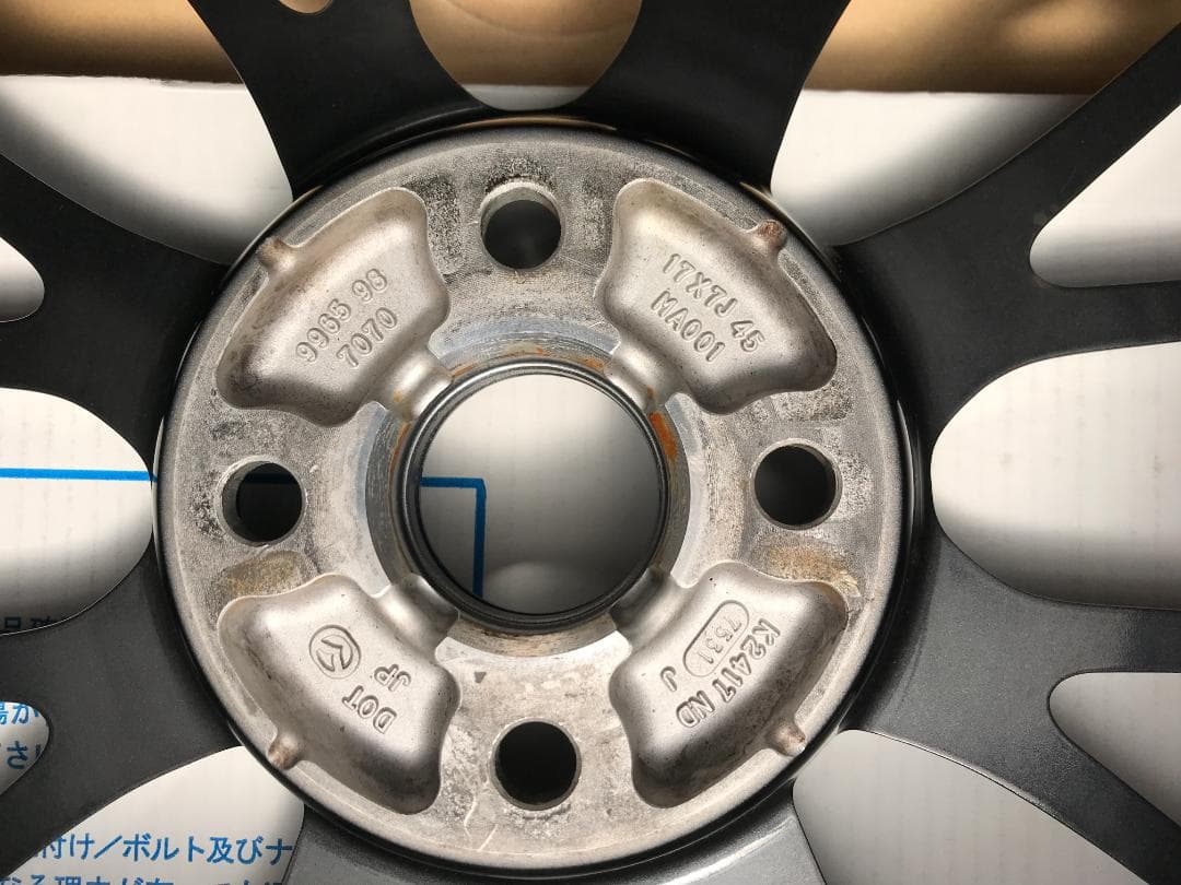 ロードスターRF 純正オプションBBSアルミホイール