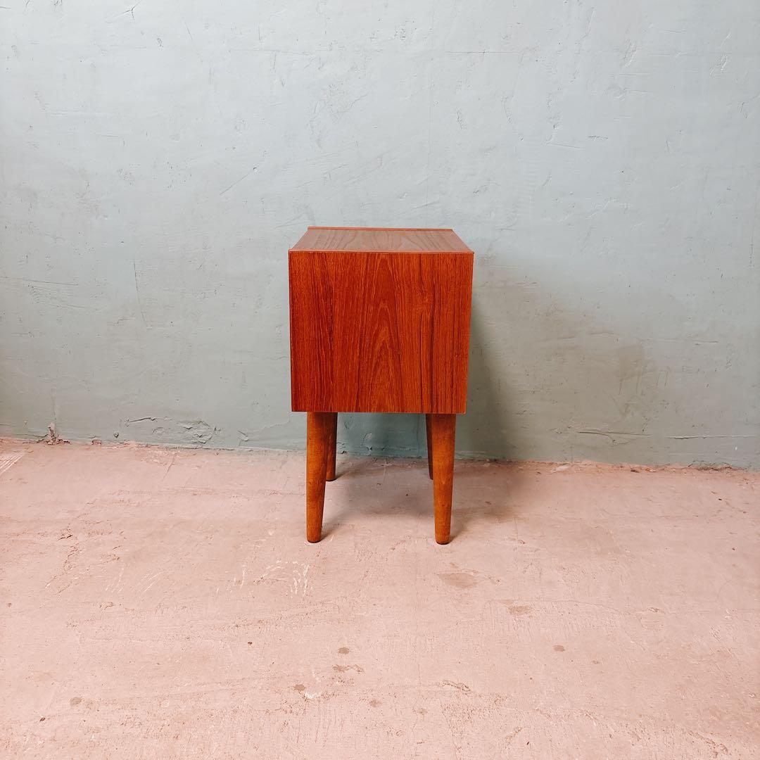 スウェーデン　チーク材　二段チェスト　北欧家具　北欧ビンテージ