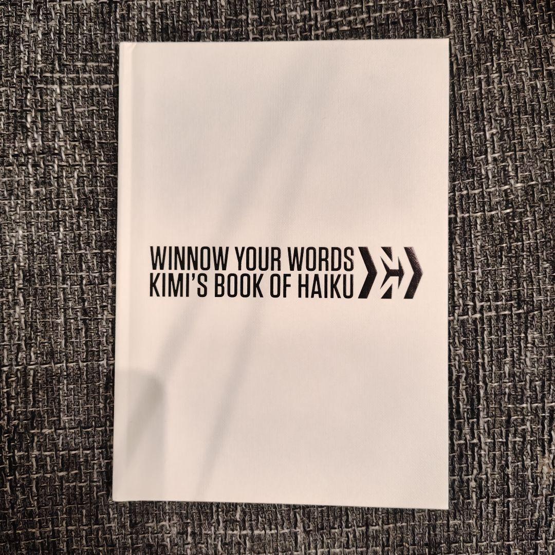 新品　キミ・ライコネン　俳句集