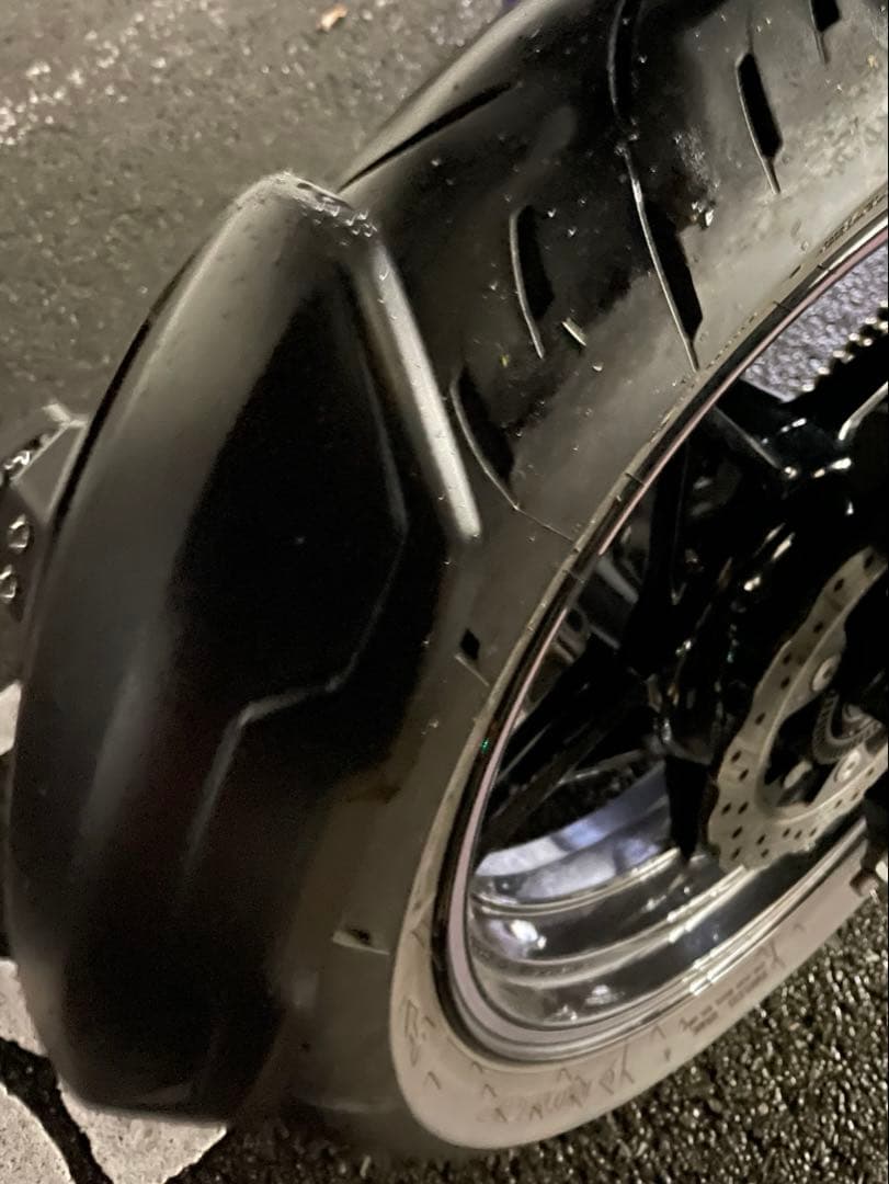 ニンジャ 250 400 マッドガード スプラッシュガード リアフェンダー