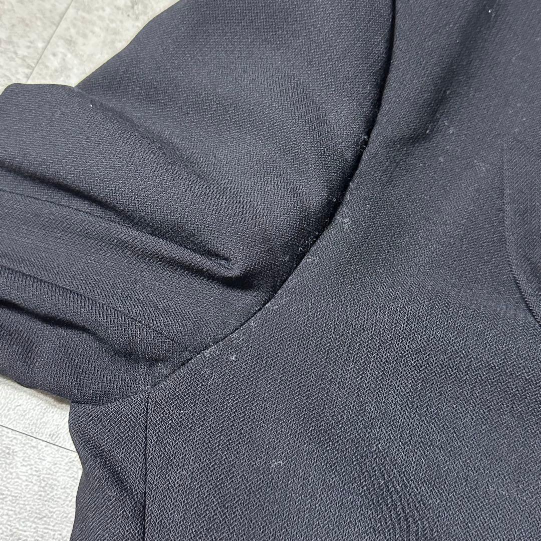 90s Giorgio Armani ウール ダブル テーラードジャケット 黒