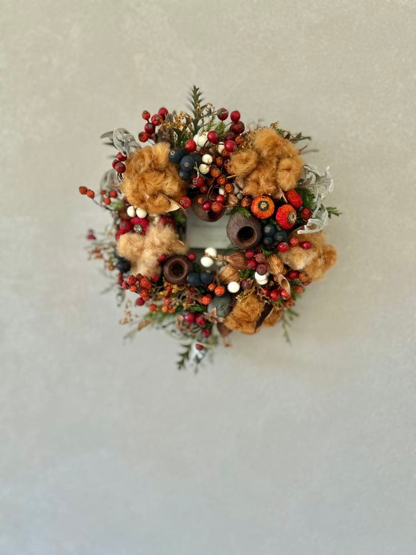 ももhappy☆様 Merry 静かな森のクリスマスリース　他1点 おまとめ