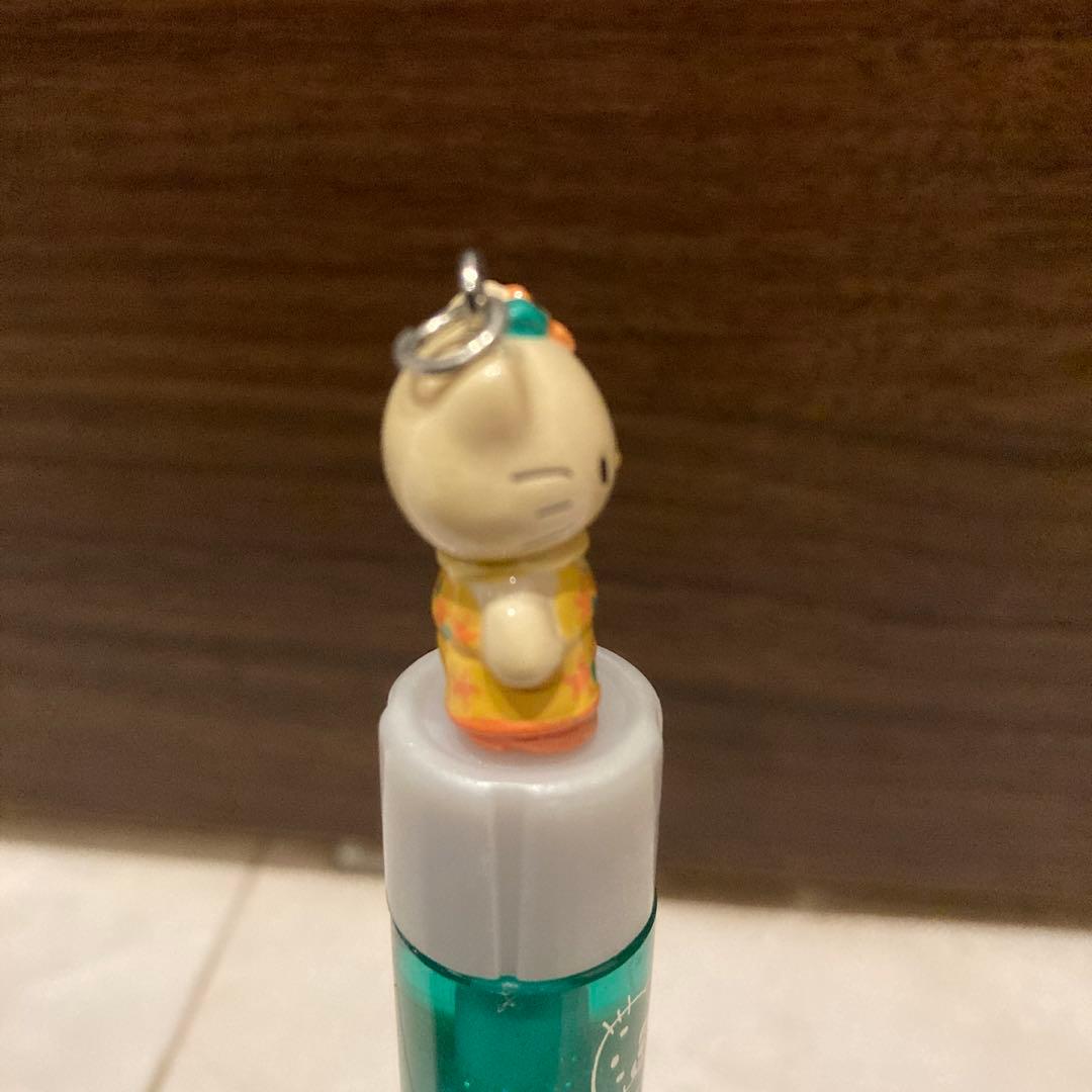 レトロ《2002年 ハローキティ リップグロス》当時物 コスメ☆グリーン