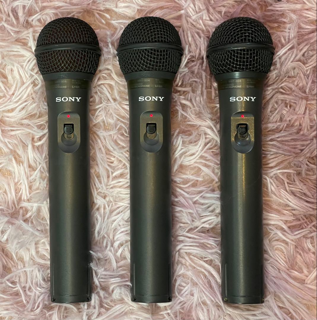 SONY 業務用B帯ワイヤレスマイク 6波セット (ハンド3本/ピン3本)