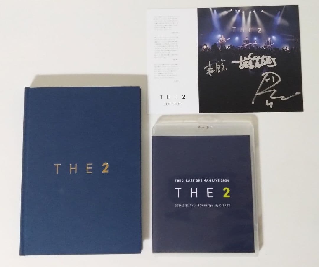 【希少】THE2ラストライブ blu-ray、フォトブック、直筆サイン