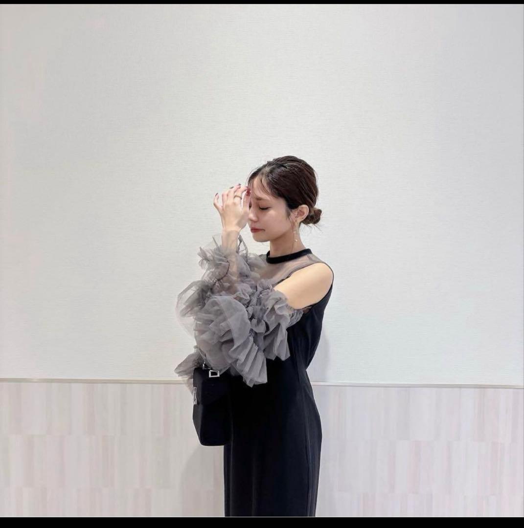 スーツ・フォーマル・ドレス ANDRESD detached sleeve dress