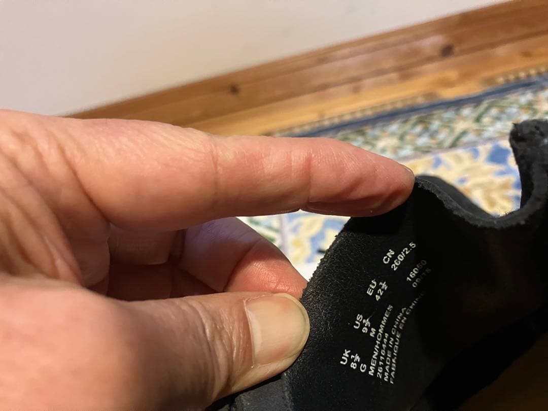 シップス　40周年　別注　クラークスワラビー