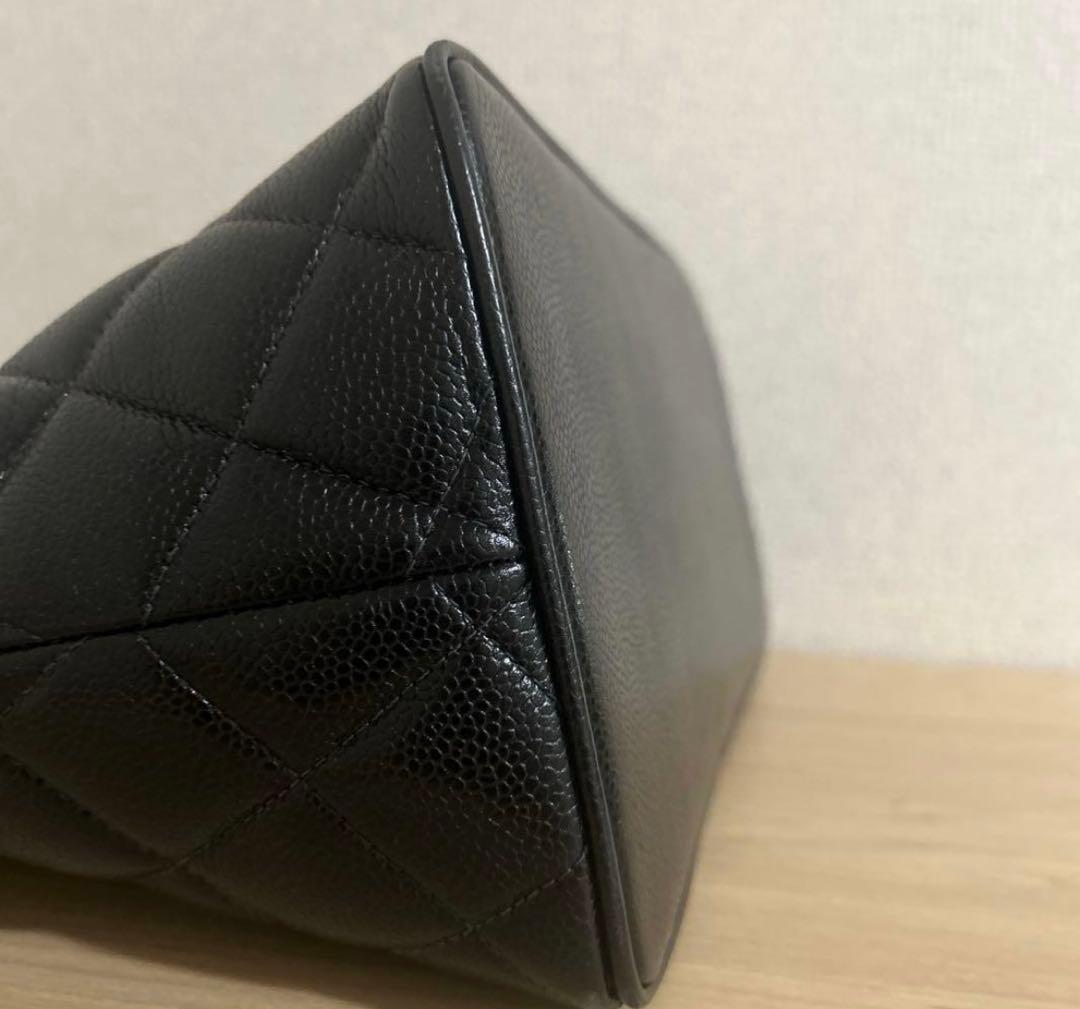 CHANEL 復刻トート　美品　正規品　キャビアスキン