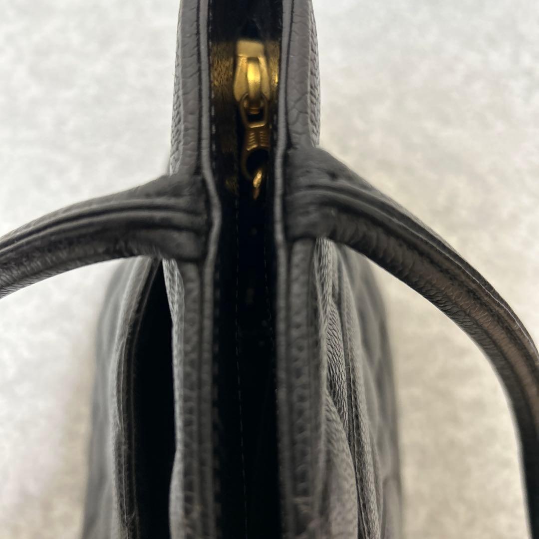 CHANEL 復刻トート　美品　正規品　キャビアスキン