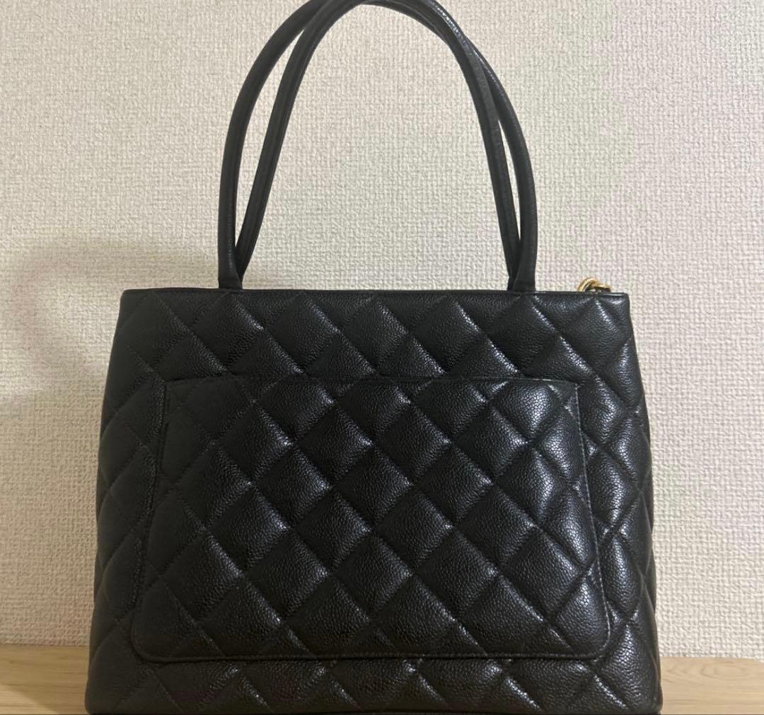 CHANEL 復刻トート　美品　正規品　キャビアスキン